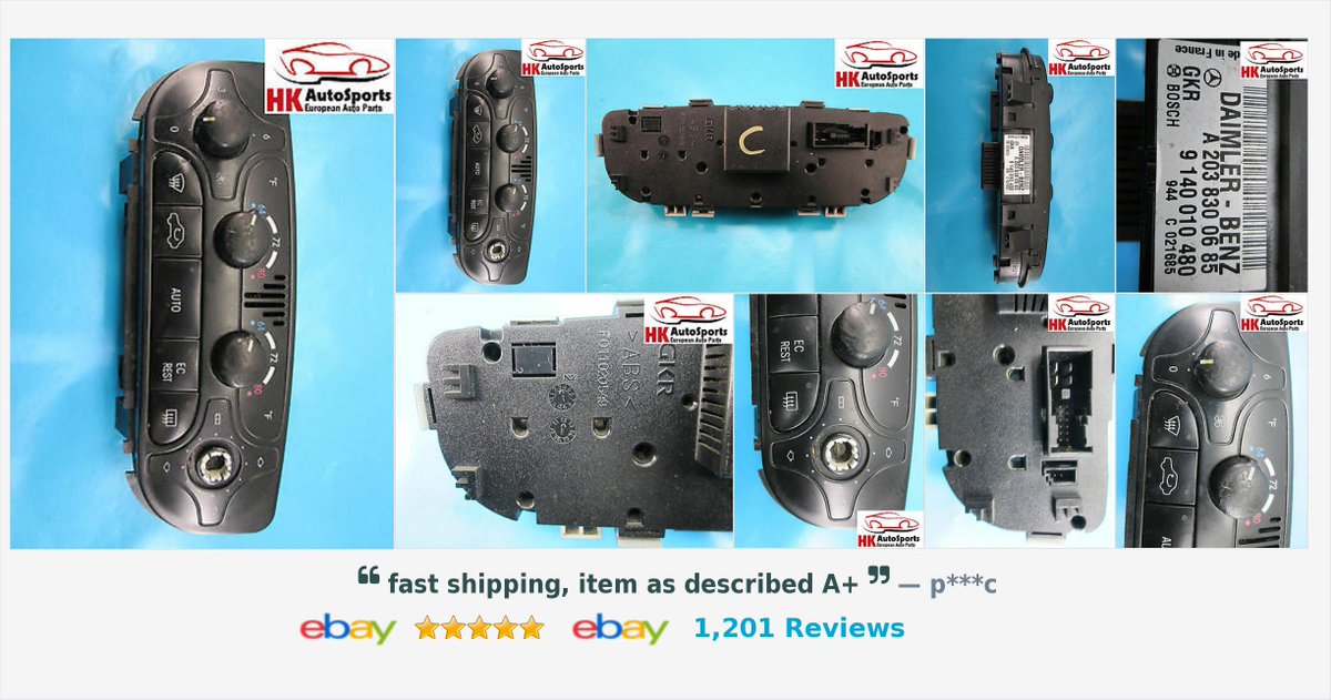 PromotePictures's tweet image. @Autopartslab 02 03 04 05 Mercedes Benz C230 AC Climate Temperature ebay.com/itm/02-03-04-0… PromotePictures.com/?ref=twitter-i…