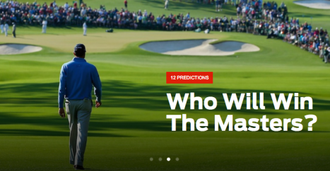 GolfDigest's tweet photo. The 2015 Masters winner is almost guaranteed to come from this list of a dozen names: http://t.co/vK5VegKEVi http://t.co/ZqiDTD0sfn