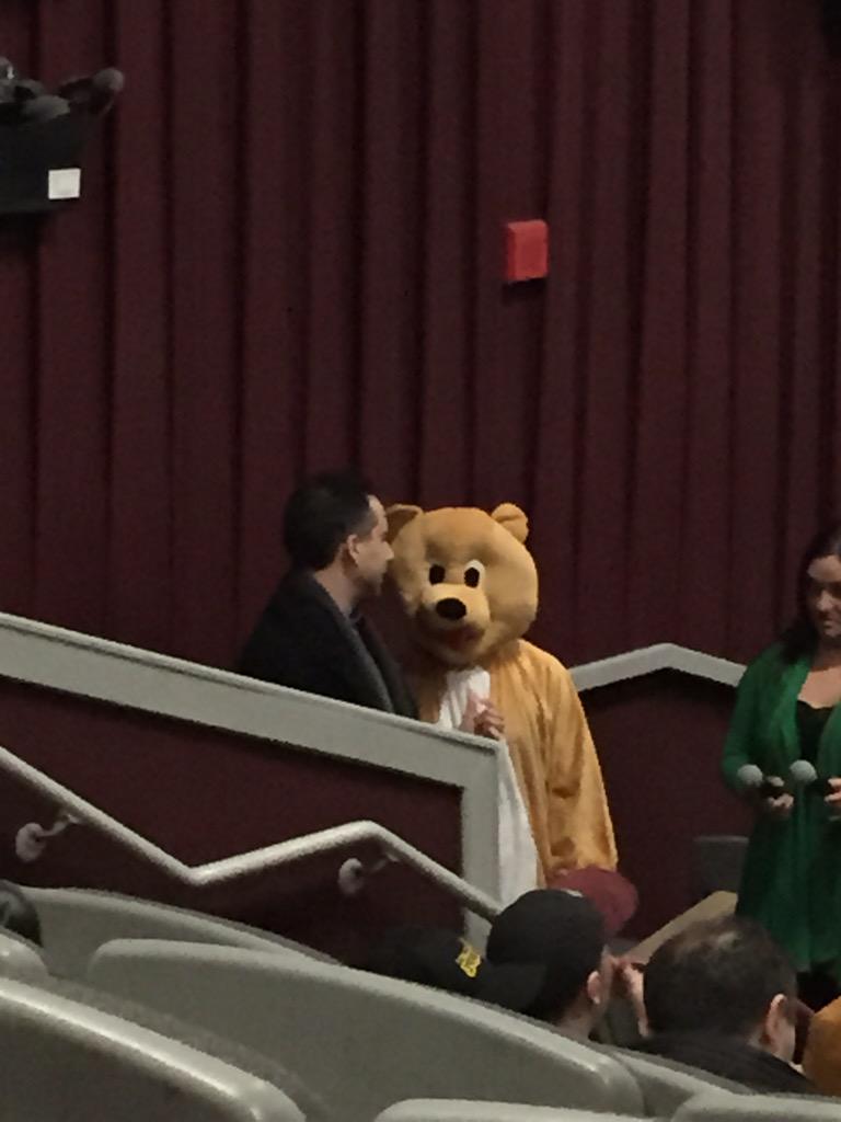 dothackv2's tweet photo. I'm at the @WhatSayYouPod screening of #WSYFurious7 and I think @Chris_Laudando and nugget R plotting something evil http://t.co/Bxvl2OiLpM