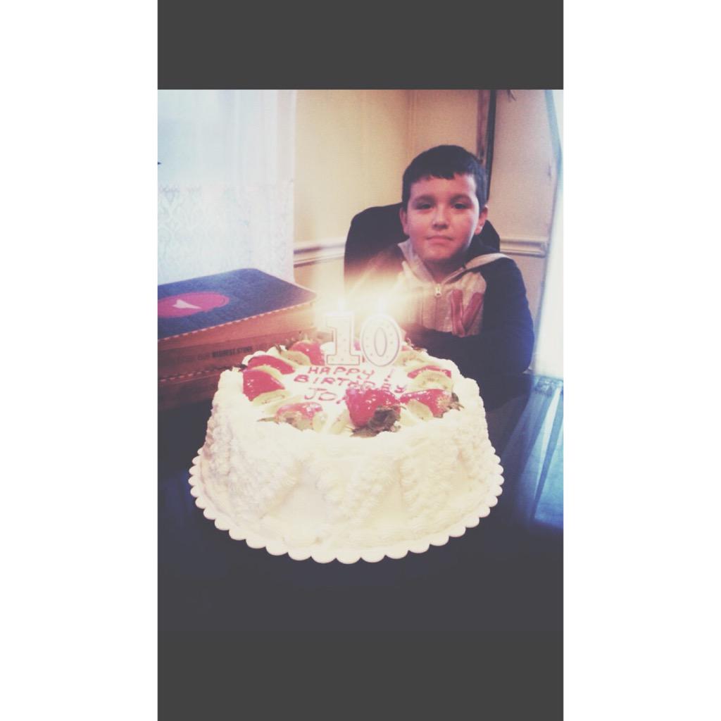 Happy 10th birthday jonny, may God keep blessing you with many more 