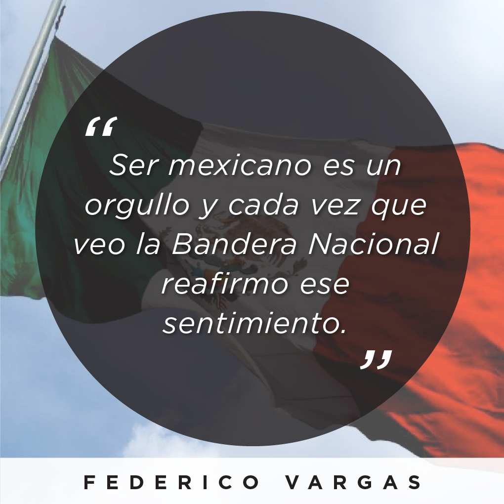 Ser mexicano es un gran orgullo.