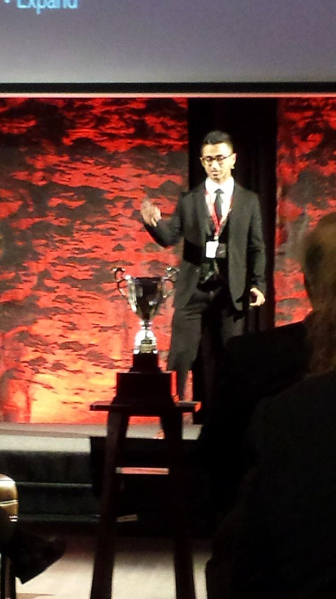 KevMOliver's tweet photo. Salman has is eyes on the #MonsterPitch trophy... http://t.co/KPxTo4CXyp