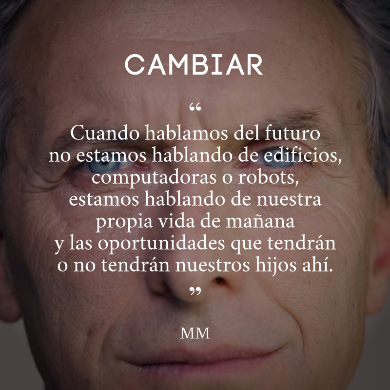 mauriciomacri's tweet photo. "Estamos hablando de nuestra propia vida..." (Más en http://t.co/PlFbzhz7s7) http://t.co/gq9ydi2QLe