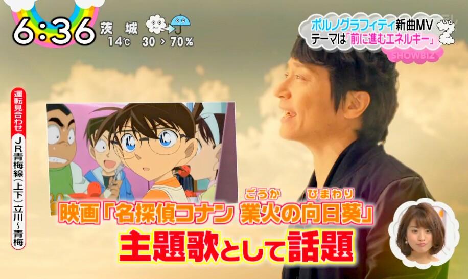 日テレ「ZIP!」06:36～ テーマは前に進むエネルギー