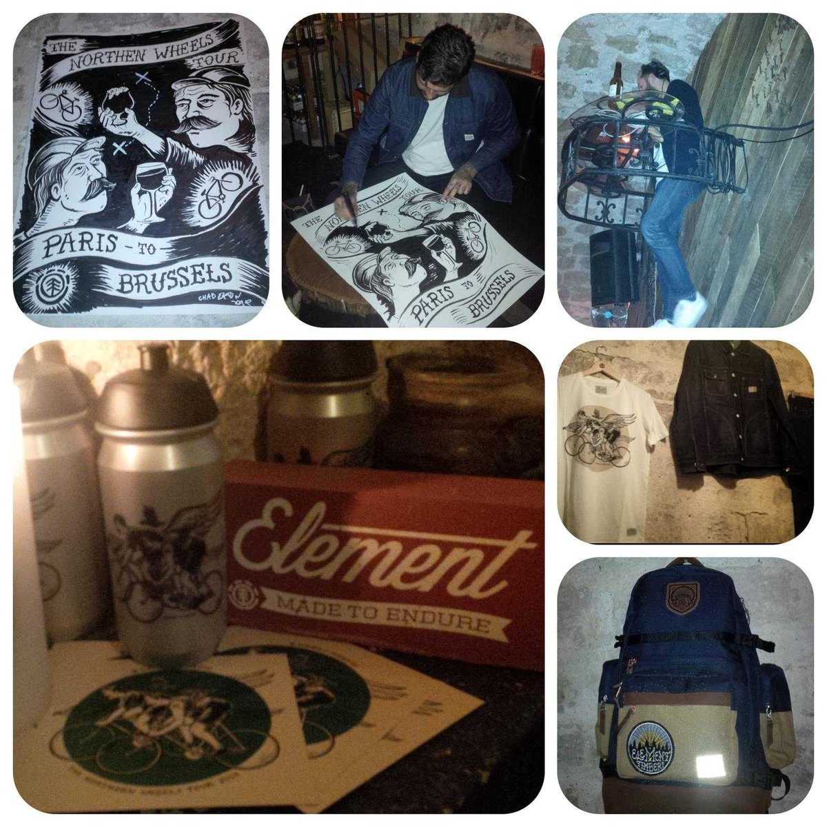 LMCNenLive's tweet photo. Lancement de la Collection Capsule #ElementxTimber! #NorthernWheelsTour #Lockwood @ElementEurope @Zmirov @LaModeCNous http://t.co/U07D6aJZs3