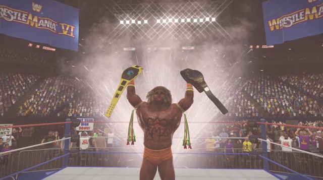 Relive the #PathOfTheWarrior with the latest #WWE2K15 #2KShowcase DLC available NOW! trib.al/B9xl0YD