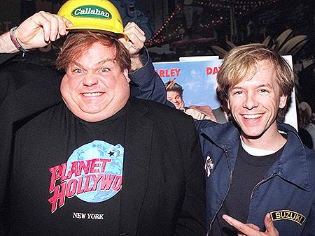 people's tweet image. David Spade remembers Chris Farley on the 20th anniversary of Tommy Boy ow.ly/L3O79
