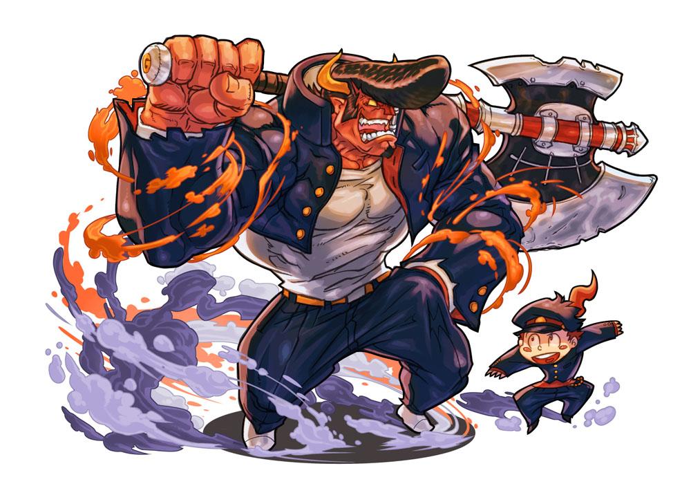 パズドラ 生徒会長ルシファーやギガンテス番長のイラストが公開 電撃オンライン