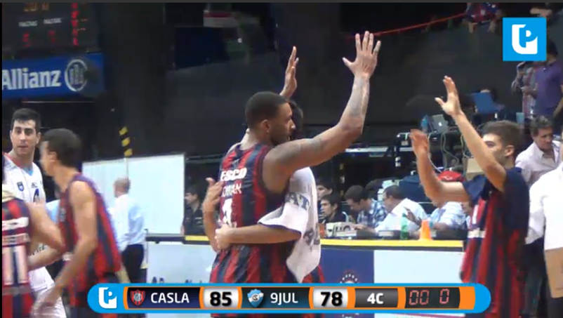 ProvinciaNET's tweet photo. Terminó el partido! Felicitaciones @CASLABasquet por esta victoria! http://t.co/sPNrNRchBk