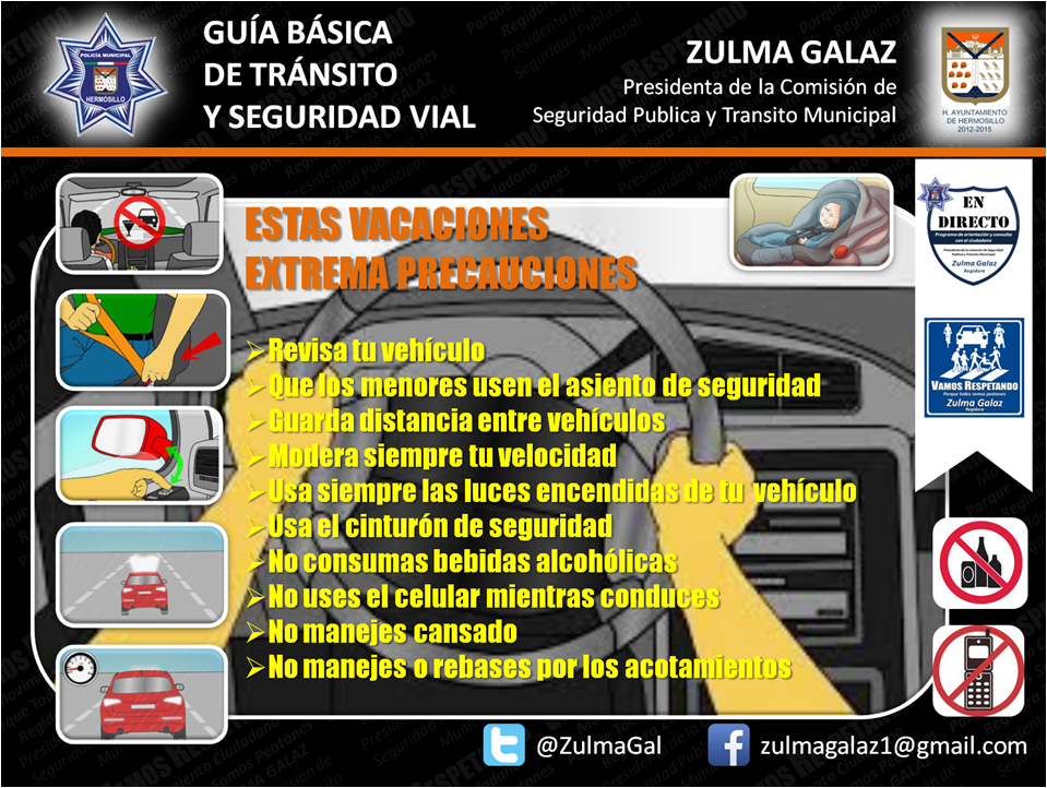 Sí vas a salir de vacaciones toma en cuenta esto <a href="/QueSigaElCambio/">Magdalena Trabajando</a> <a href="/MiguelSesmaQ/">Miguel Sesma Q</a> @MariaLuisaClaus <a href="/MarciaDurazoC/">Marcia Durazo Cortez</a>