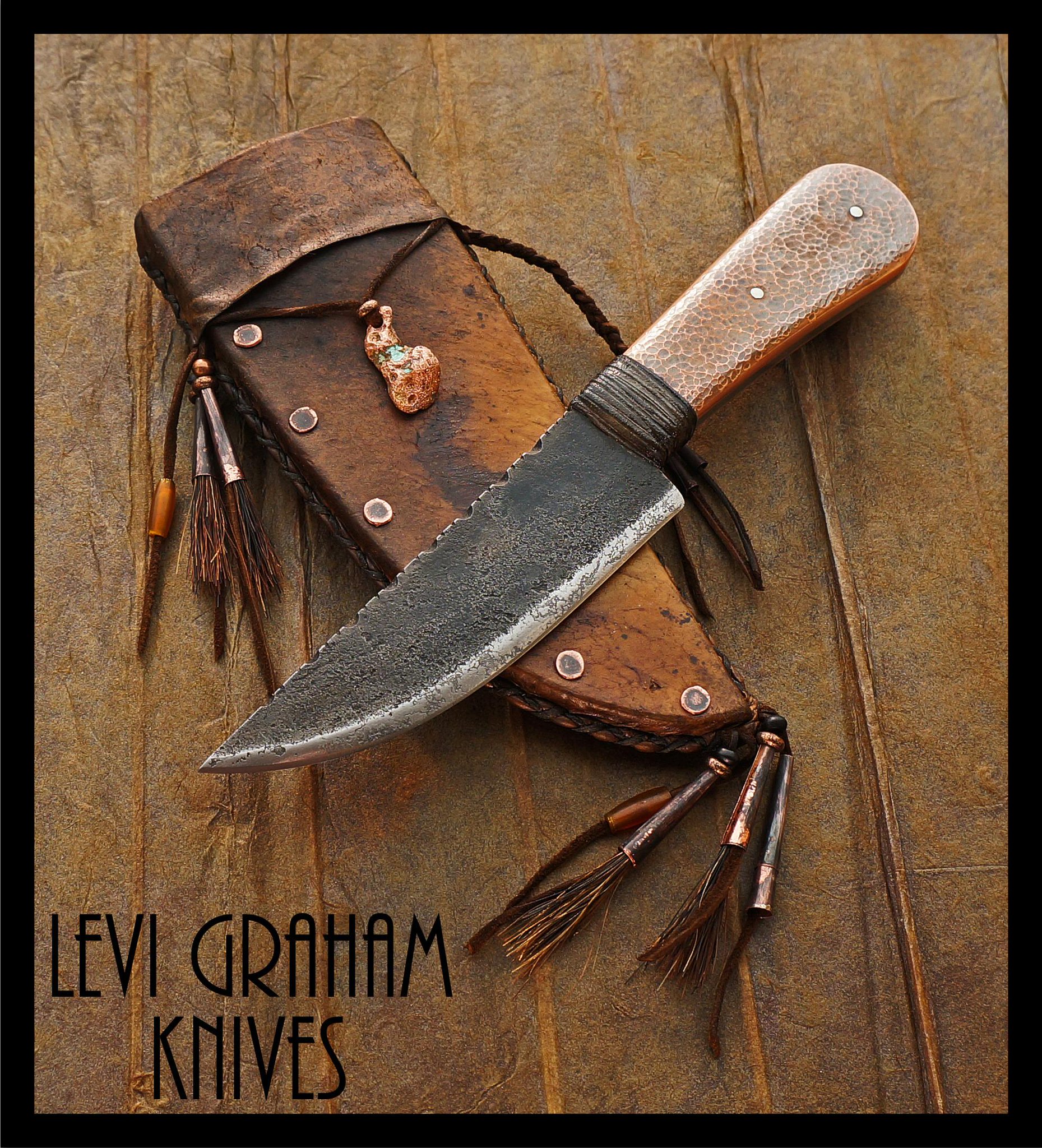Levi Graham on Twitter "Copper Frontier Knife My 100th set complete