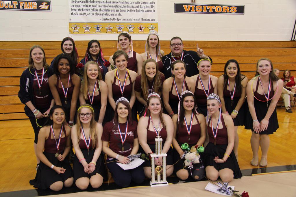 NorthStarBeat's tweet photo. Flags are flying high for the Northern Lights winter guard after Saturday's championship win: http://t.co/0rG24uTMmP http://t.co/ZmRwj2tXfl