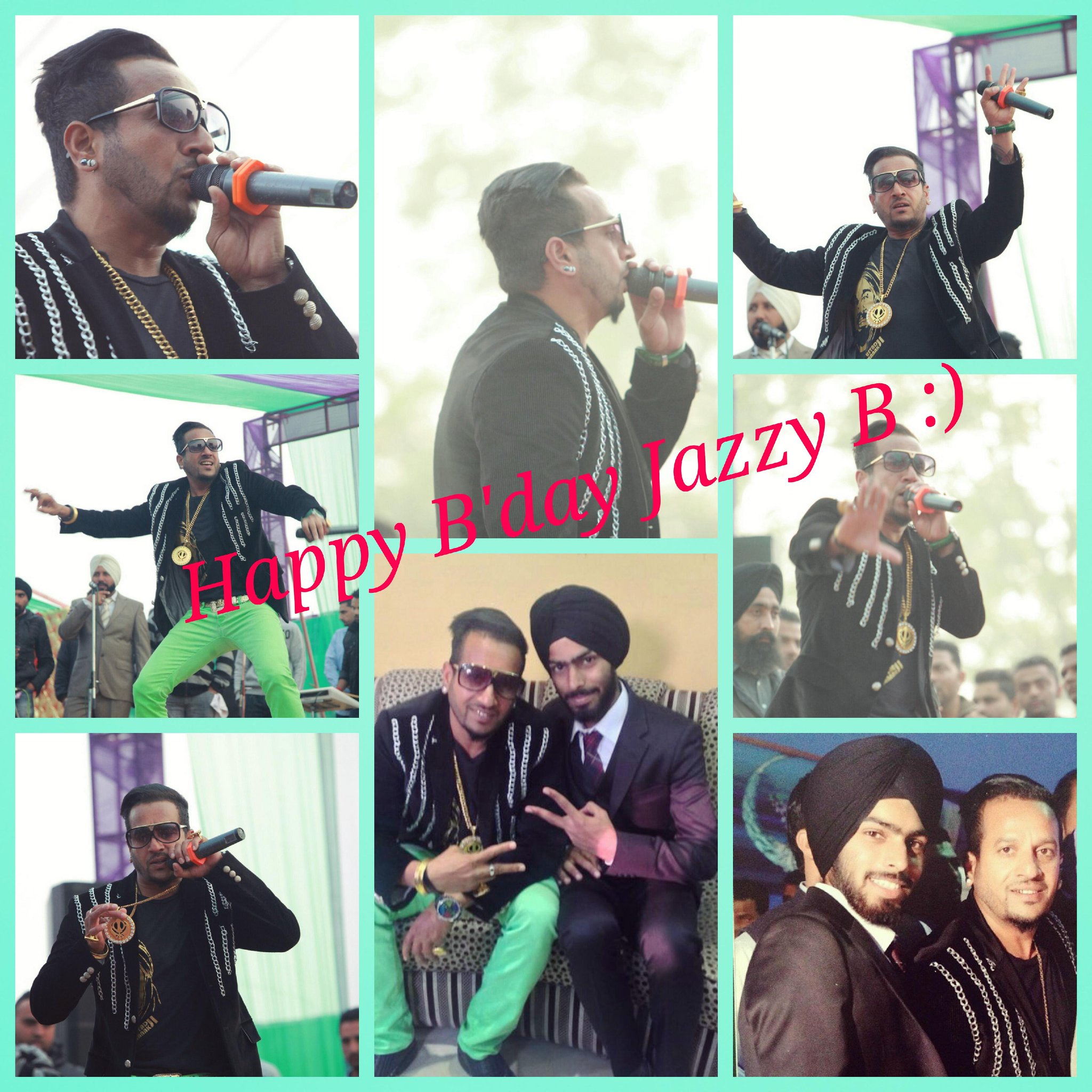 Happy bday to My Number 1 Man-Jaswinder Singh Bains(Jazzy B ) 
Waheguru bless u more bro! jatt pura kaim <3 