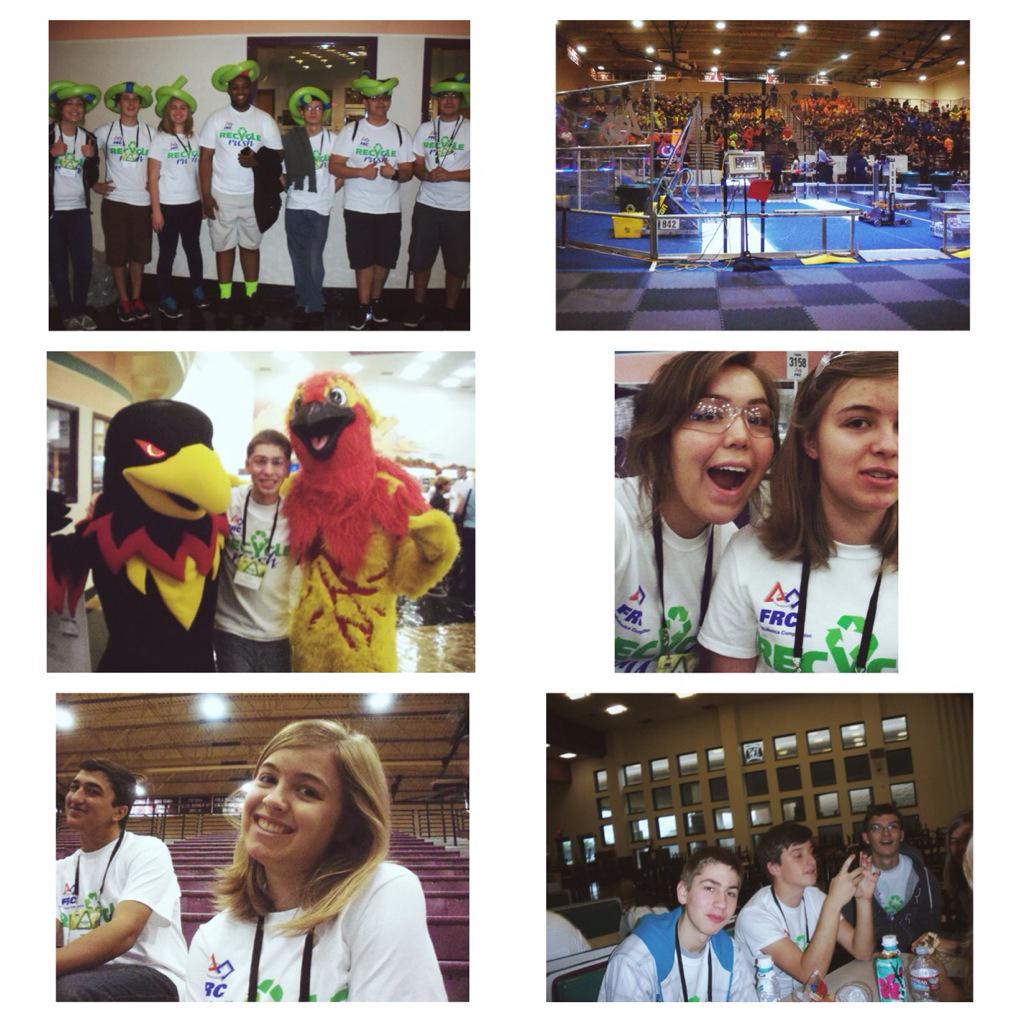 FIRSTTeam2844's tweet photo. We had such a great time volunteering at the Az East Regional and can't wait to compete at the West! :) #omgrobots http://t.co/yt2g359rdO