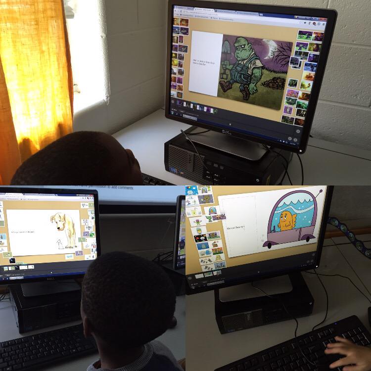 amylpie's tweet image. Kinders write with the @Storybird app! Love options for poetry or pic book. #differentiation #cescrocs #fcboetech