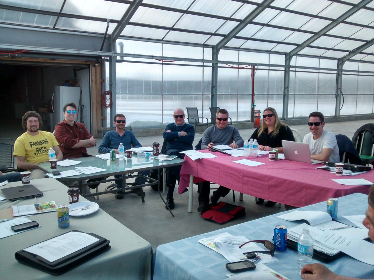 FisherPam's tweet photo. OBGA board of directors contemplating a bright future for 2015! Great hosts @howefamilyfarms thanks! http://t.co/SyNDr916z6