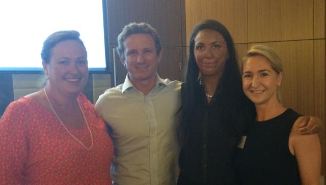 execstep's tweet image. Such an honour to meet inspirational @turiapitt &amp;amp; partner, Michael Hoskins at today's @networkingwa event