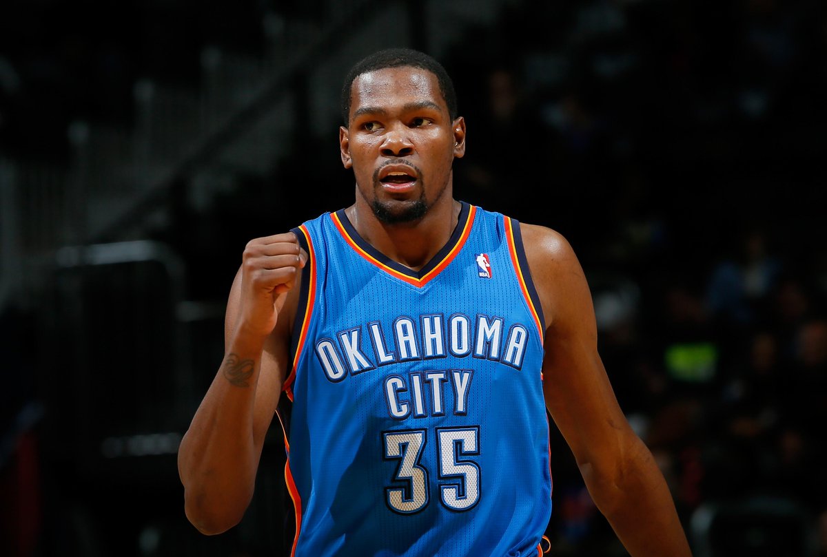 SportsCenter's tweet photo. "I love it here, man. I love my teammates, I love the city." - Kevin Durant on Oklahoma City » http://t.co/UjJl2VXcp9 http://t.co/Rg1r7Sg9qO
