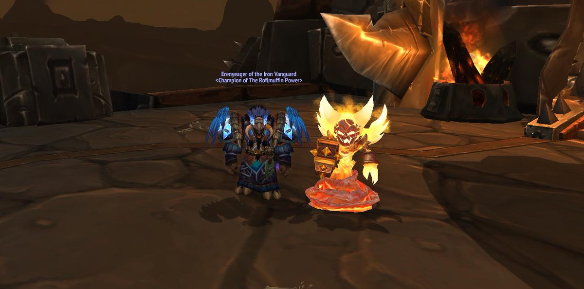 strikerblitz71's tweet photo. Chillin with lil Ragnaros  #Warcraft http://t.co/LSkjeiVtMs