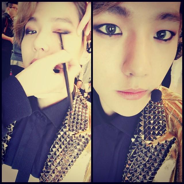 on_yeol's tweet photo. #queenB #bowdownbitches #makeupbyB #hairbyB http://t.co/tvUm9aVzGX