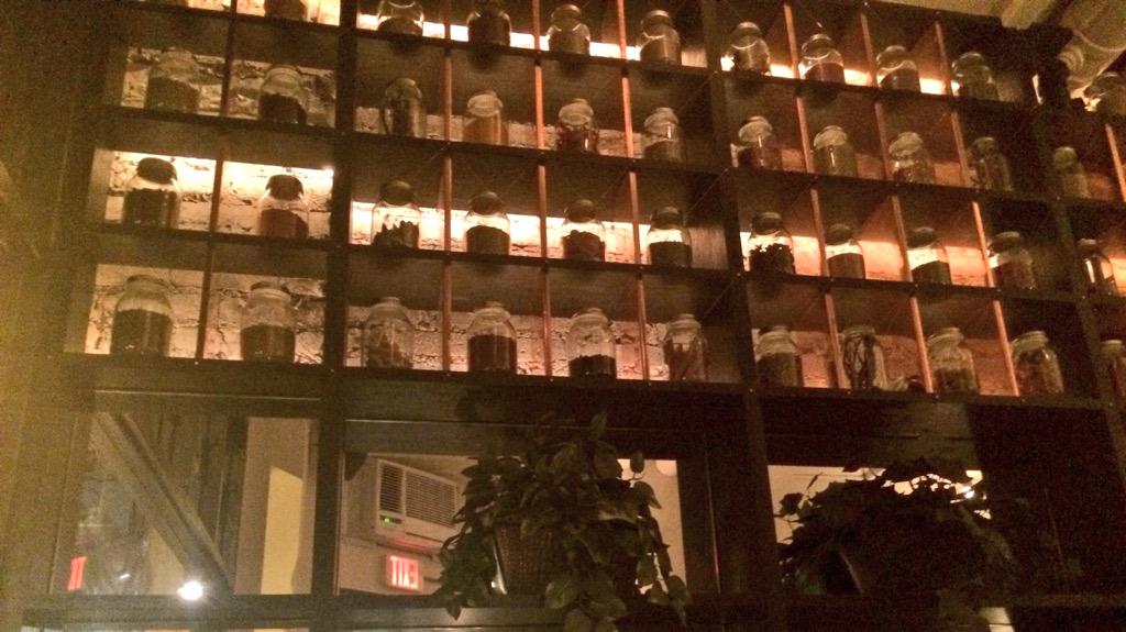 <a href="/macebarnyc/">Mace</a> won me over with its cumin cocktail tonight. Swooning over the spice-themed menu