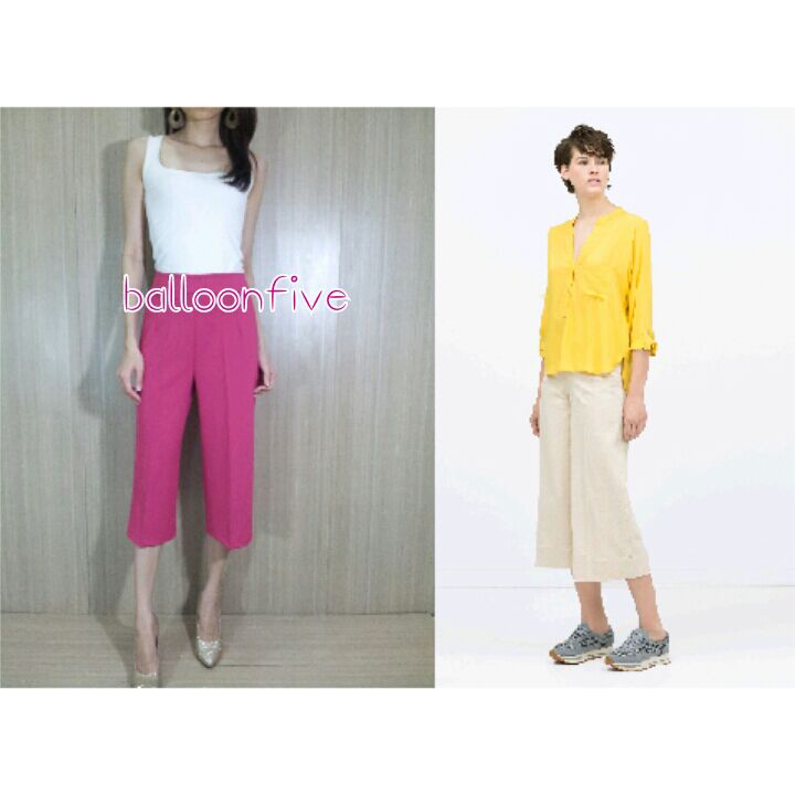 balloonfive's tweet image. #cullotes #kulot #long #short #wedges #good #bestseller #zara #zaralookalike