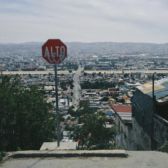 #stop #alto end of the road #tijuana #mexico #instatravel #instatravelhub #instatraveling #igtravel