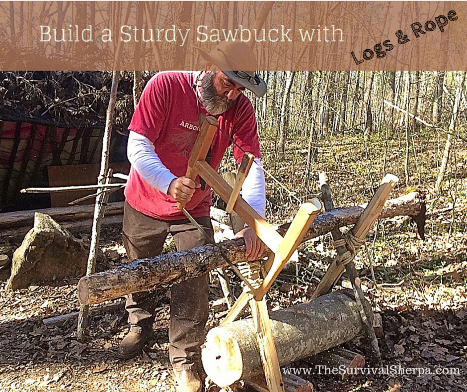 PreparedBlogger's tweet photo. How to Build a Sturdy Sawbuck with Logs and Rope | @@SurvivalSherpa | http://t.co/mF4GnZCsAU | #prepbloggers http://t.co/ryKJkMmTpy