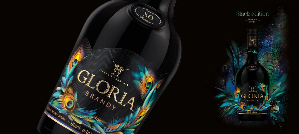 packagings's tweet photo. Gloria Black Edition #bottle #packaging designed by Studio Libre - http://t.co/uLlMIQQgm2 http://t.co/GbSozuLVfa