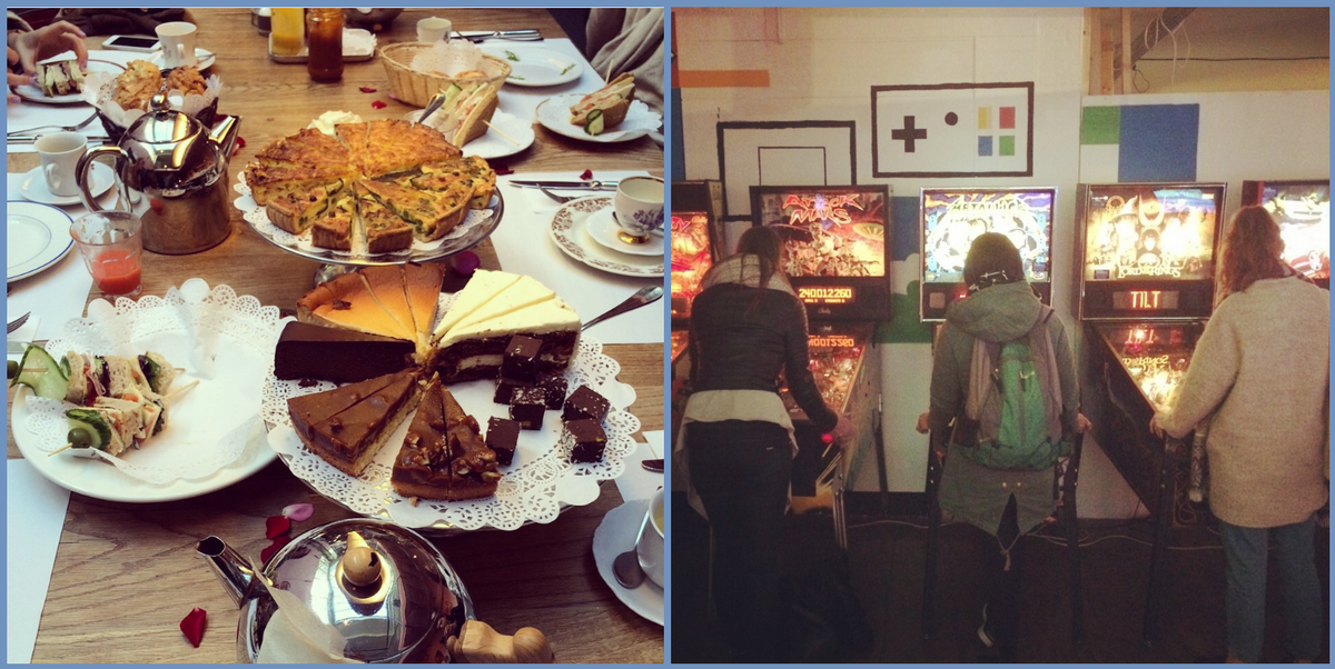 MCPRamsterdam's tweet photo. Smullen van de high tea en los gaan bij de TonTon Club. Het teamuitje was weer geslaagd! #gezelligheid #tontonclub http://t.co/KIjmP5ThKm