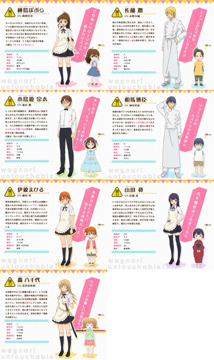 嘲笑のひよこ すすき در توییتر Working エイプリルフールねたで各キャラクターの誕生日公開 小鳥遊宗太 9 8 種島ぽぷら 7 14 伊波まひる 5 17 轟八千代 10 30 佐藤潤 6 6 相馬博臣 11 28 山田葵 3 3 Wagnaria Http T Co Q9jcgruafk 嘲笑のひよこ すすき در توییتر Working エイプリルフールねたで各キャラクターの誕生日公開 小鳥遊宗太 9 8 種島ぽぷら 7 14 伊波まひる 5 17 轟八千代 10 30 佐藤潤 6 6 相馬博臣 11 28 山田葵 3 3 Wagnaria Http T Co Q9jcgruafk