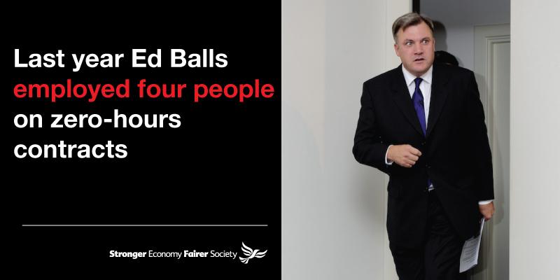 For Labour, it's a case of "do as I say not as I do" on zero-hours contracts