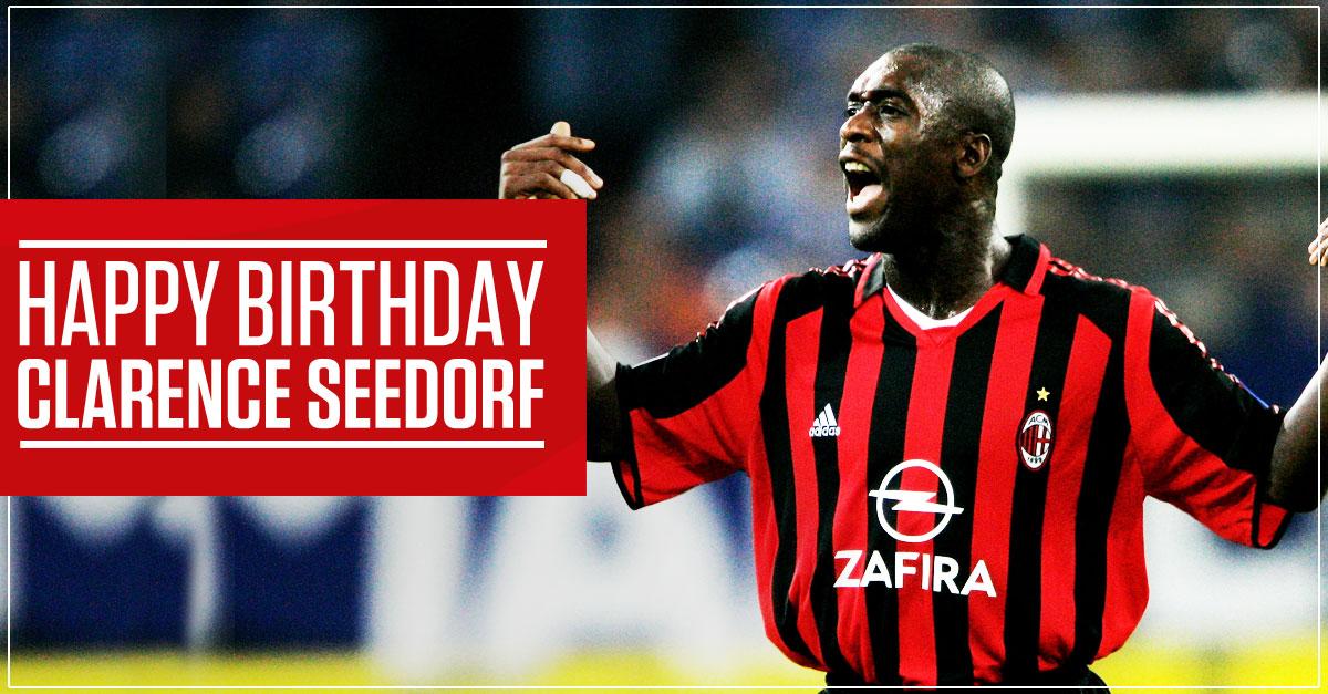 Happy Birthday to four-time Champions League winner and coolness personified, Mr Clarence Seedorf... 