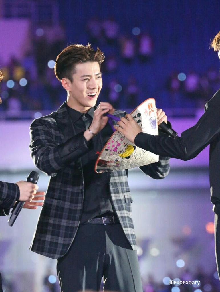 exoexoary's tweet photo. @exoexoary 
150328  Hanoi - Sehun (o´罒`o)♡ http://t.co/aUixCIrn2I