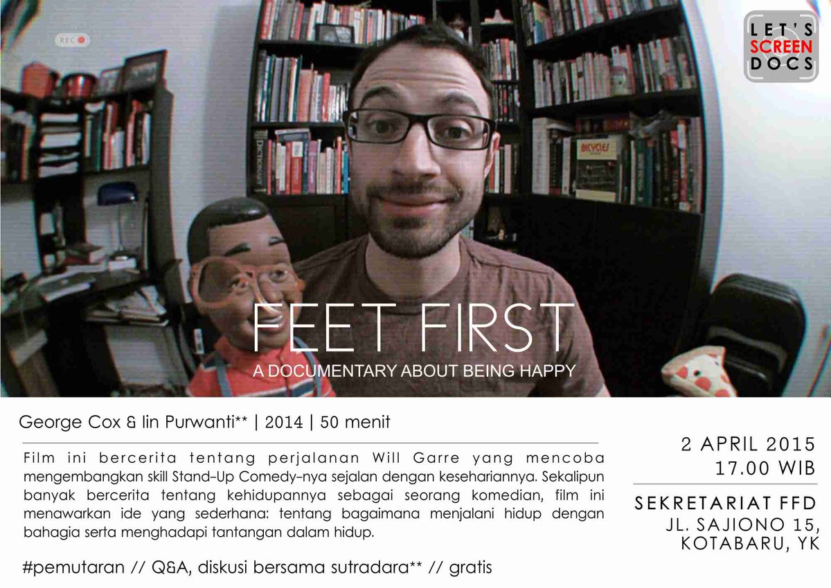Hari ini! Jl Sajiono No 15 // 17.00 // <a href="/ffdjogja/">Forum Film Dokumenter</a>