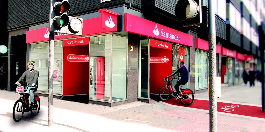 Santander UK tweet media