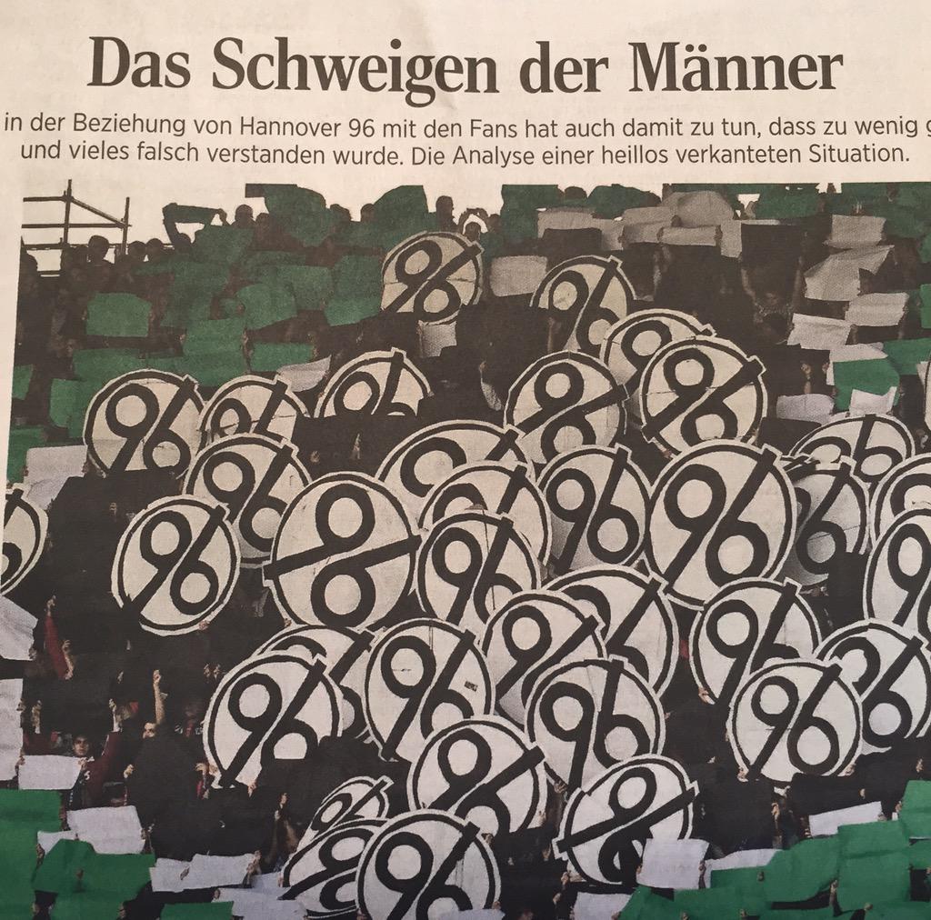 Steilpass_96's tweet photo. Leider jedes Wort richtig von Volker Wiedersheim heute in der @HAZde. #vertragteuch #H96 http://t.co/MPzdLXjqxG