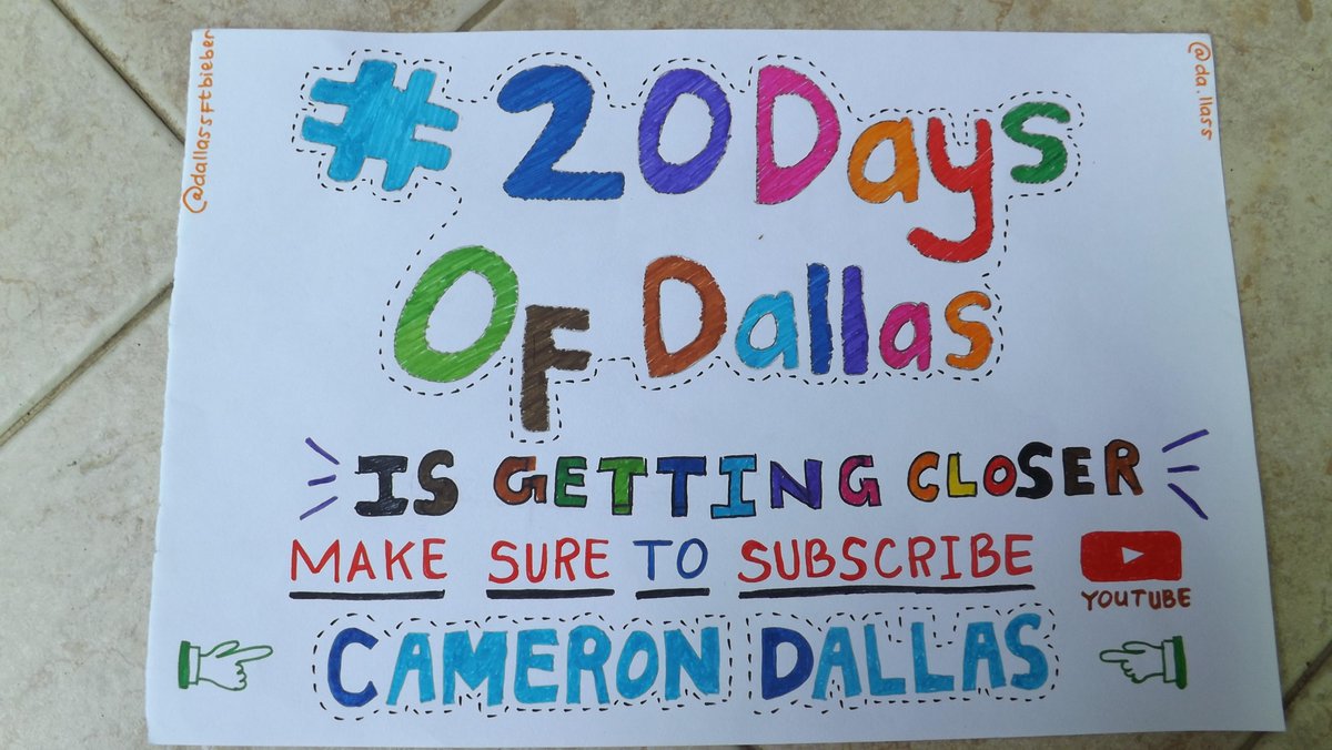 biebsxavery's tweet photo. Go subcribe @camerondallas' YouTube here > http://t.co/QV52MGBSh6 < for Cameron's #20DaysOfDallas http://t.co/FSWACEqkcX