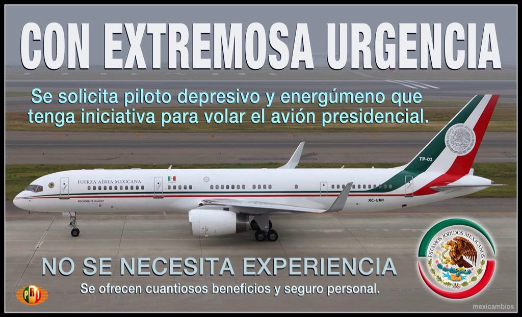 guus_P's tweet photo. Ojalá y salga algún piloto, y vayas en ese vuelo jaja saludos pelana @EPN http://t.co/BxASjpAfzi