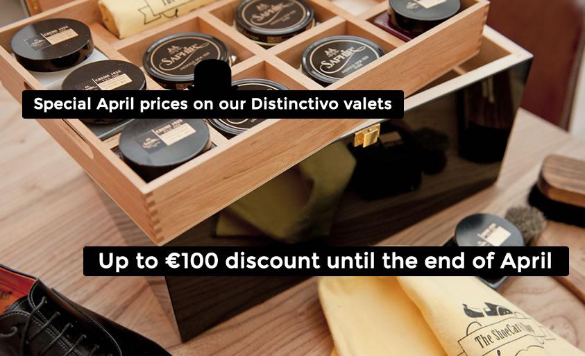 Distinctly_Diff's tweet photo. It's no April Fools Joke: great #discount on #Distinctivo shoe care valets! https://t.co/1Wj820rGro http://t.co/AZt0uMhiC1