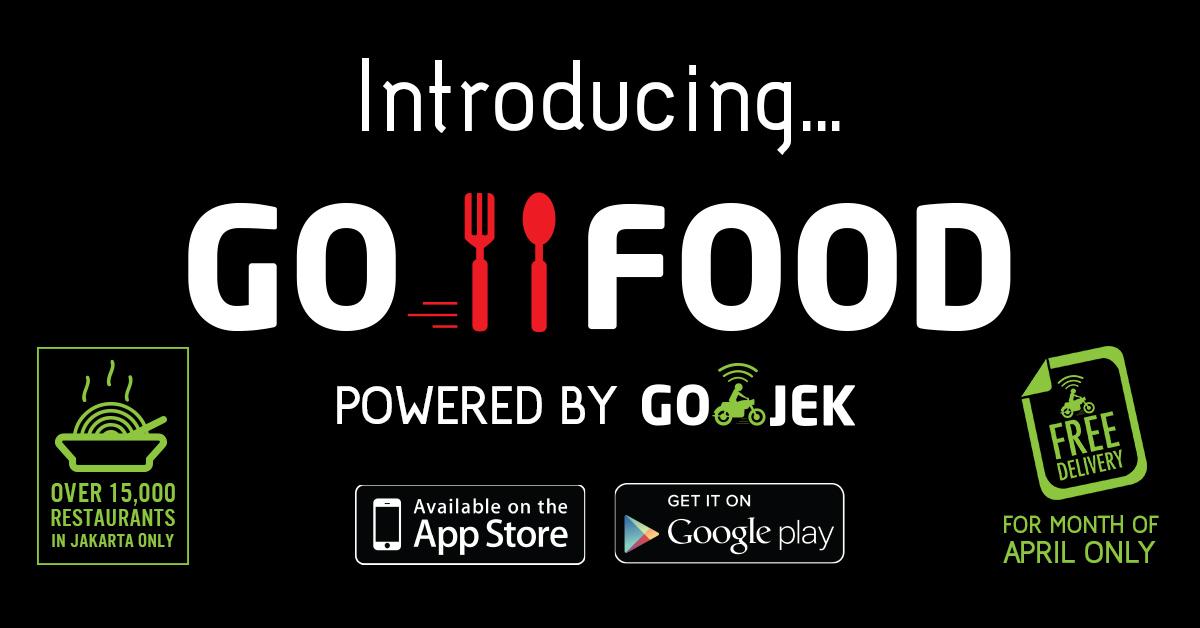 GOJEK on Twitter "GOFOOD 100 FREE DELIVERY UNTUK BULAN APRIL