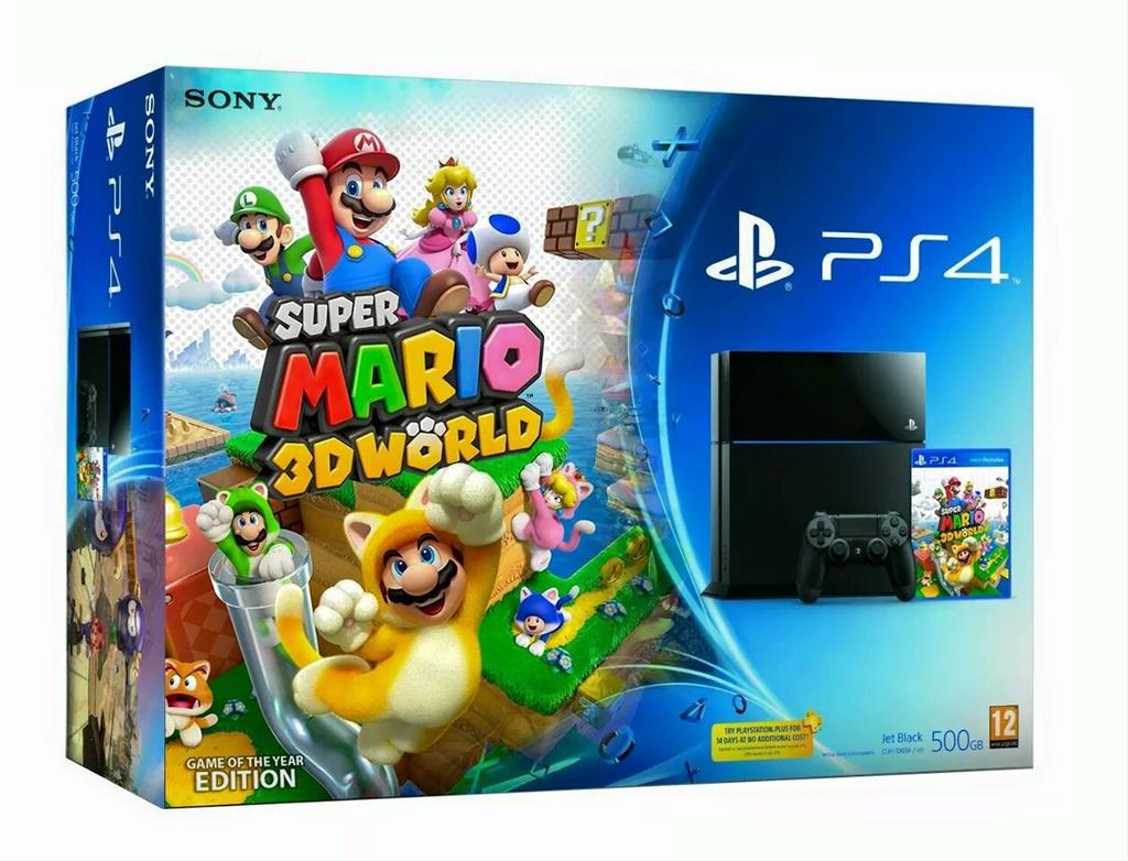  PS4 Super Mario 3D World Bundle