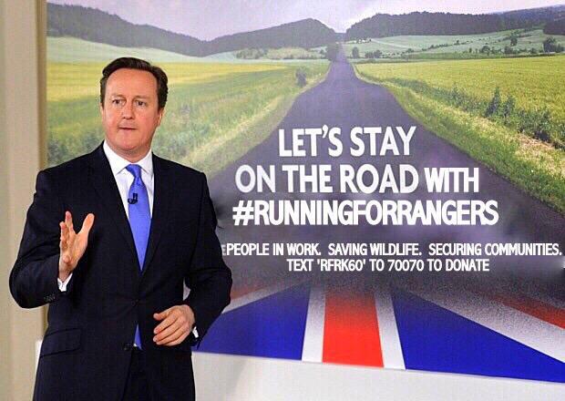 ForRangers's tweet photo. @David_Cameron announces his support for #RunningForRangers #newpolicy #elections @WilliamJHague #No10 #aprilwhat? http://t.co/mm3Zxnp19u