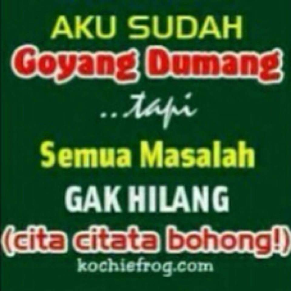 StatusDpBbm's tweet photo. Aku sudah goyang dumang.. http://t.co/6gsji13x6A