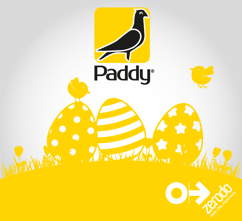 zerodoit's tweet image. Auguri di buona #Pasqua da tutto il team #Zerodo! #PaddySystem