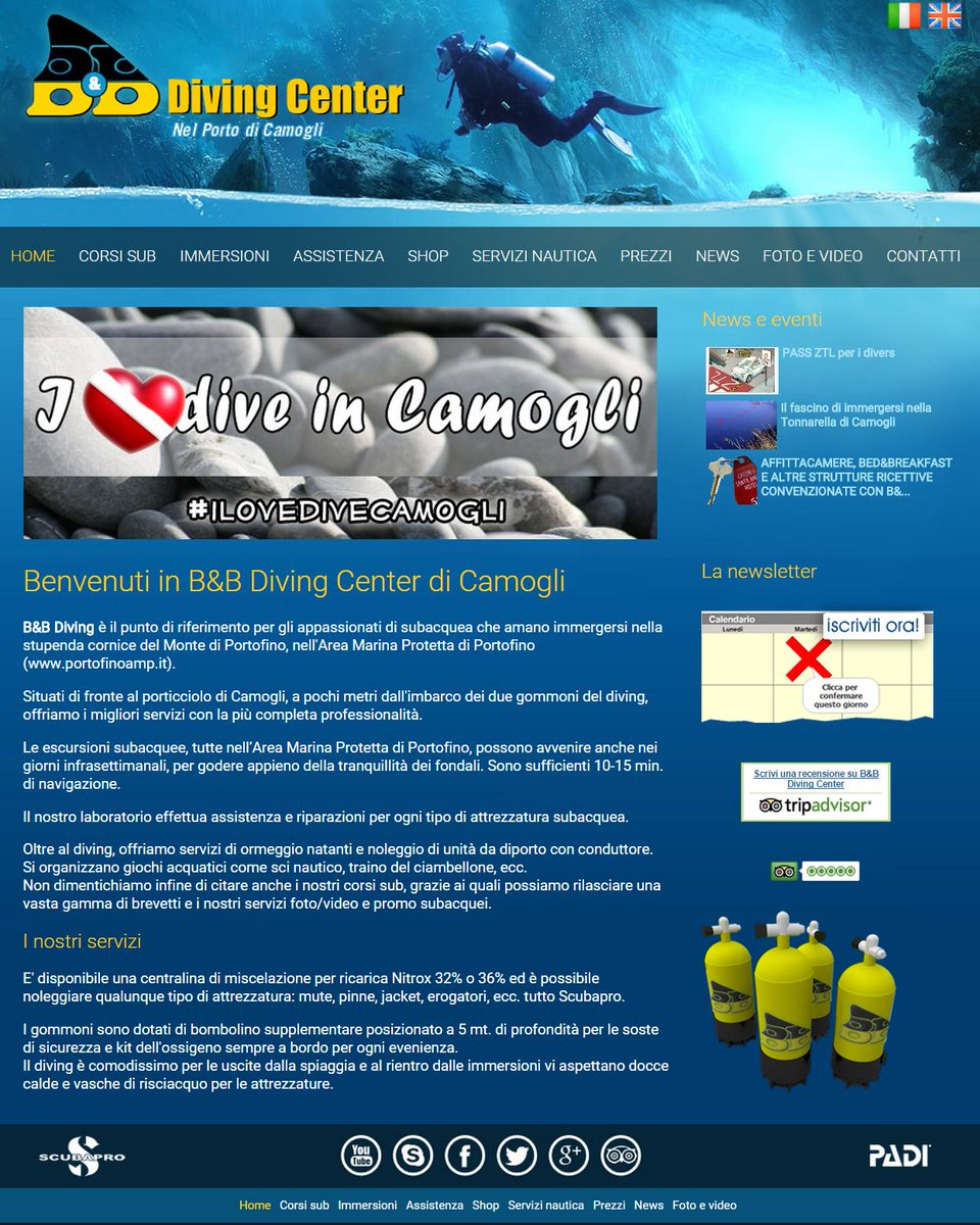 BBdivingcamogli's tweet photo. #bbdiving.it restyled! #TripAdvisor Review direct link - CAR PASSES downloadble -New #Camogli map with parking places http://t.co/ptzxwSLNEH