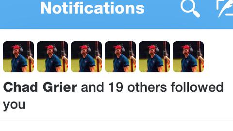 whatgriers's tweet photo. I'm love life atm #chadgrier #chadsquad #chadasf http://t.co/Vfq6tUGXev