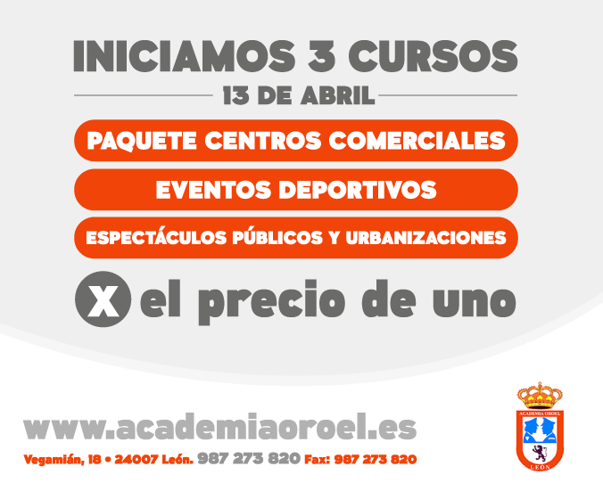 AcademiaOroel's tweet photo. Iniciamos 3 cursos por el precio de uno el 13 de abril en #leonesp más información en http://t.co/cTAgIeCq8x http://t.co/5RfIUd9oKO