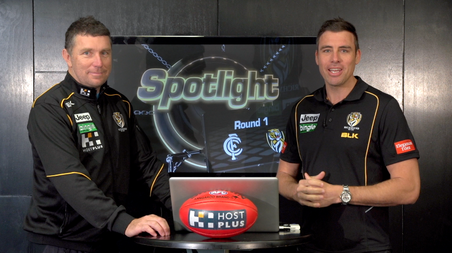 Richmond_FC's tweet photo. VIDEO: Watch @mattricho0 and Brendon Lade put the spotlight on round one - http://t.co/bm11XWeP8H http://t.co/C38hShEKs5