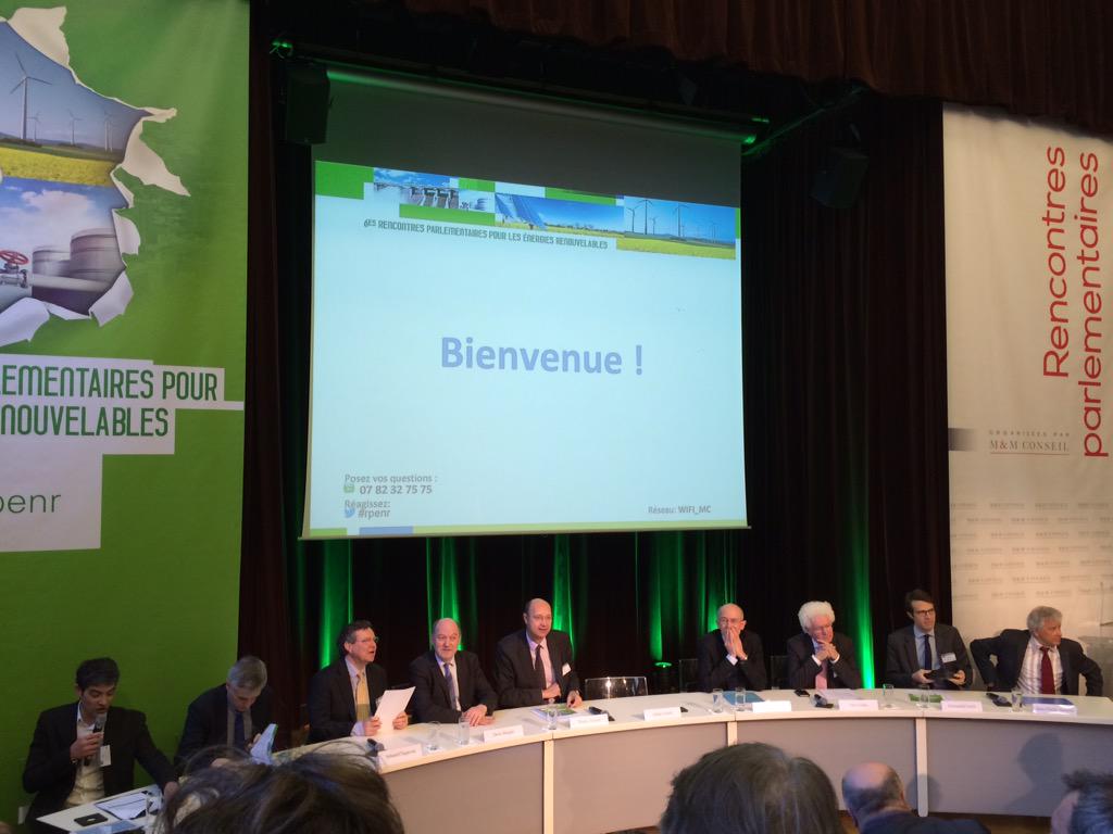 6es #RencontresParlementaires pour les #ÉnergiesRenouvelables sur le point de commencer @mm_conseil #rpenr